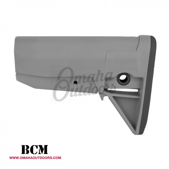 BCM GUNFIGHTER Stock Mod 0 Wolf Gray