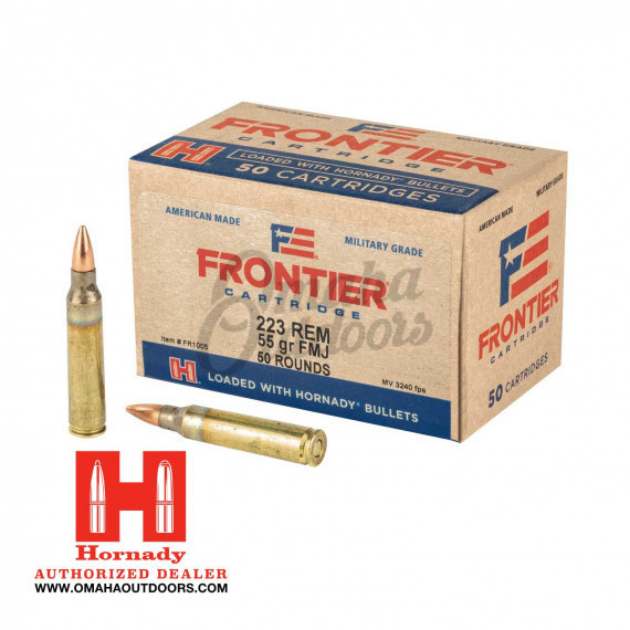 Frontier 223 55gr FMJ 50 Rounds