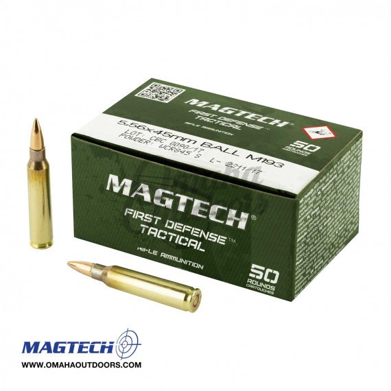 Magtech Tactical 5.56 55gr FMJ 50 Rounds