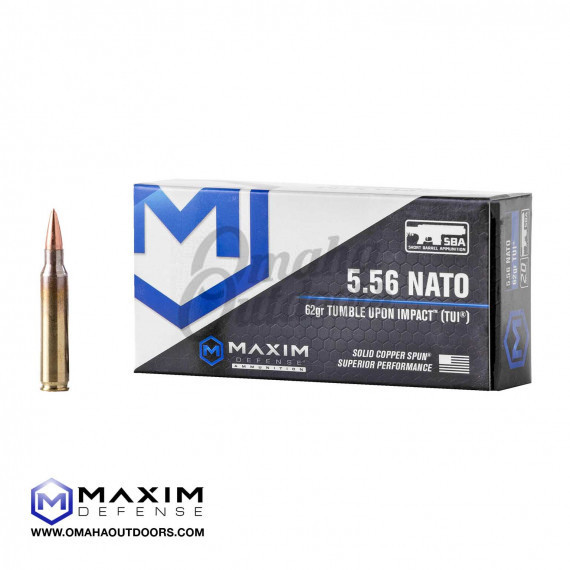 Maxim Defense 5.56 62 Grain