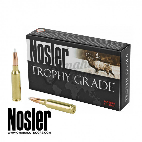 Nosler Trophy Grade 6.5 Creedmoor Ammo 140 Grain ABLR 20 Rounds