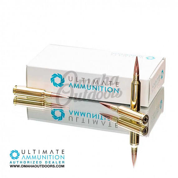 Ultimate Ammunition Sniper 6.5 Creedmoor 121gr Match Solid 20 Rounds